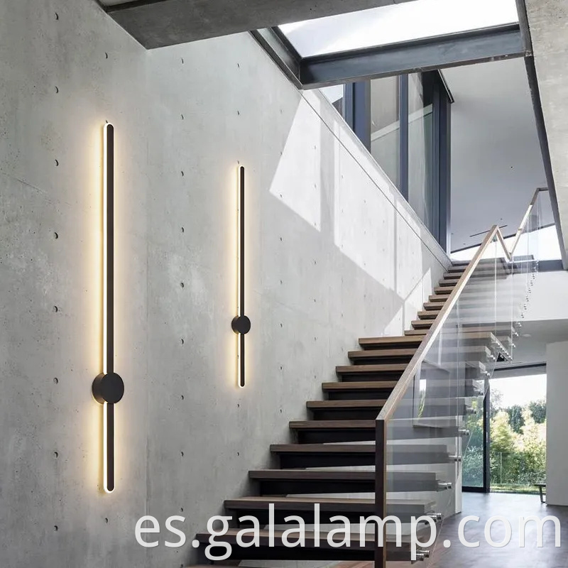 Elegante apliques montados en pared LED para iluminación de dormitorio